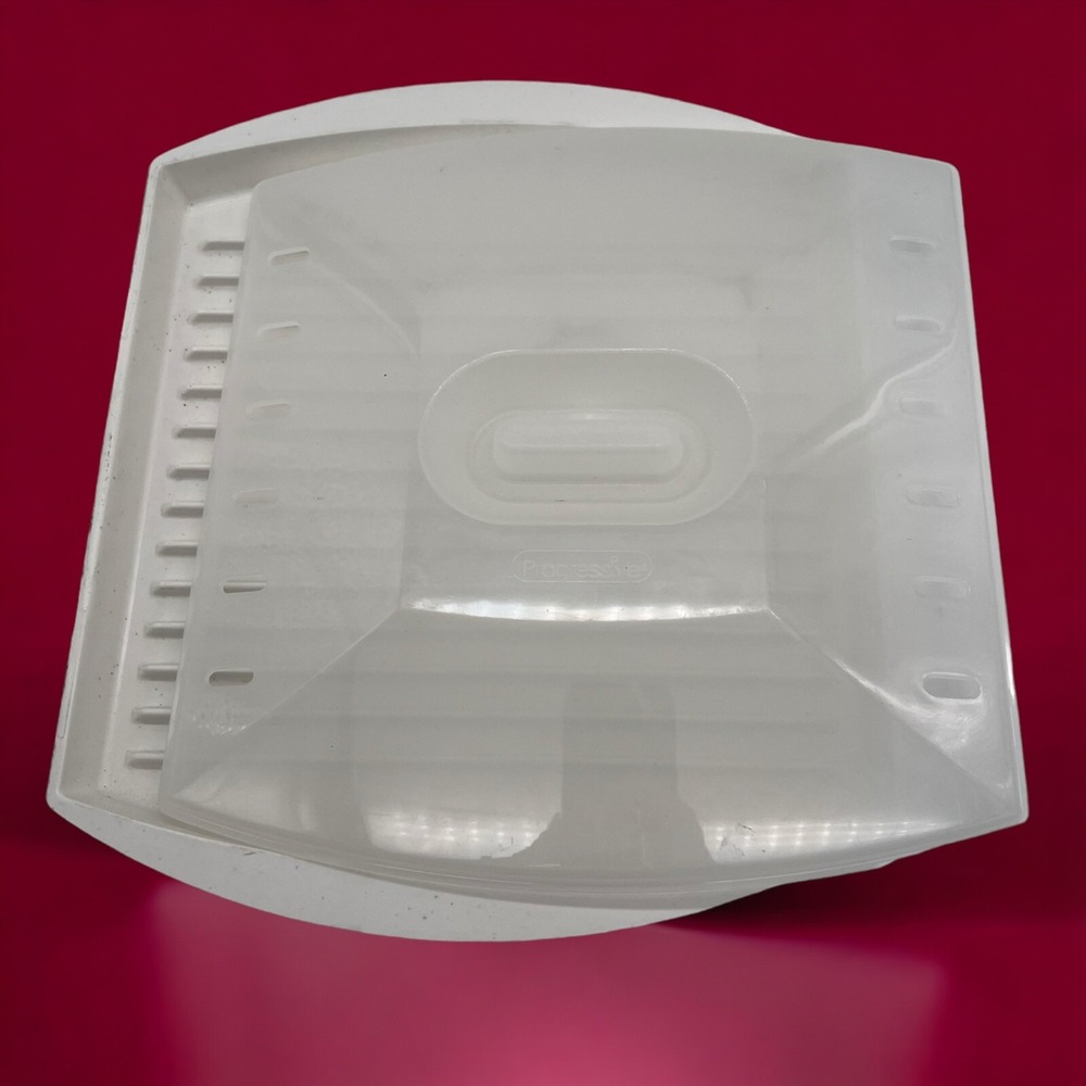 Miracle Ware by Progressive Microwavable Bacon Tray W/‎ Vented Lid